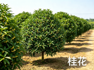 庭院花园绿化植物-桂花树